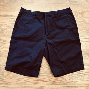 J. Crew Men’s Cotton Navy Flat Front Shorts